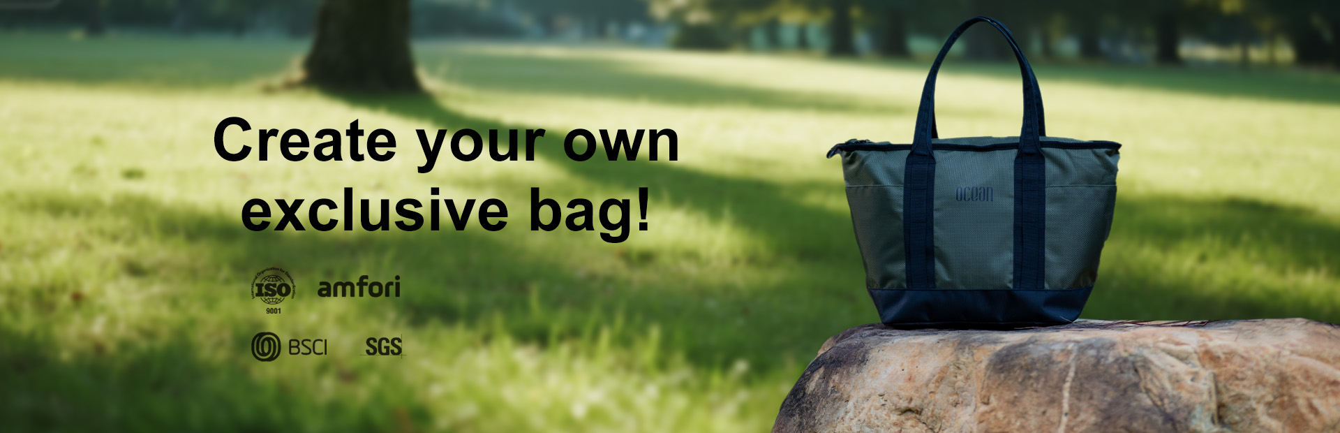 Create your own exclusive bag!